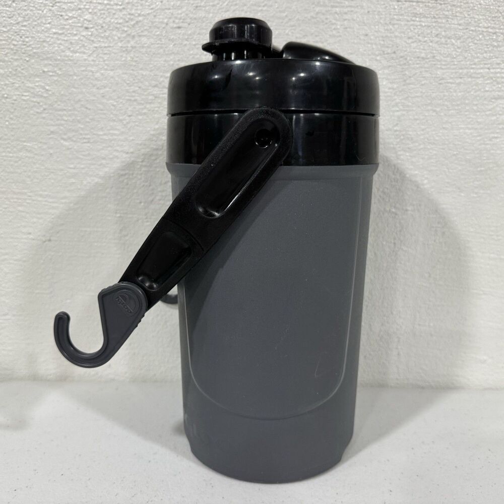 Igloo 1/2 Gallon Water Jug Cooler with Hooks Charcoal Grey Sports Outdoor Hydro